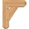 Ekena Millwork Traditional Craftsman Smooth Bracket w/ Offset Brace, Western Red Cedar, 7 1/2"W x 20"D x 24"H BKT0806X20X24TRA04SWR - alternate 2